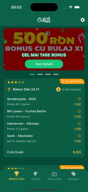 Ponturi prima pagina