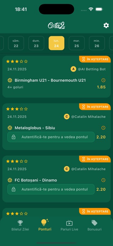 Ponturi prima pagina